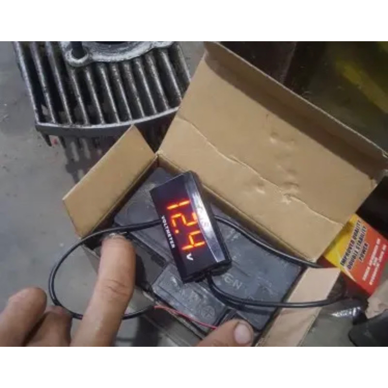 VOLT METER AKI WATERPROOF UNIVERSAL KUALITAS SANGAT MANTAP