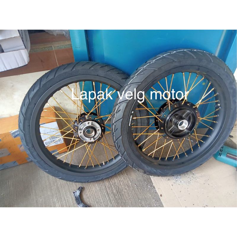 velg rx King ring 17 uk 160/185 atau uk 185/215 plus ban