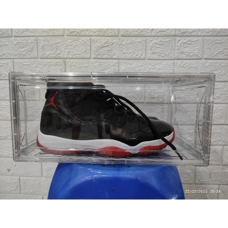 Acrylic Shoe Box Sneakers Box Full Acrylic / Plastic Kotak Sepatu Akrilik Transparan