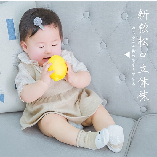 Kaos Kaki Bayi Newborn Model Boneka 3d Lucu Baby Socks Prewalker Anti Slip BB01