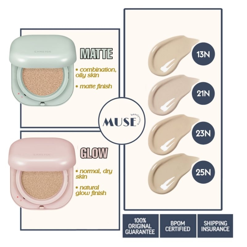 Laneige Neo Cushion Glow / Laneige Neo Cushion Matte / Foundation