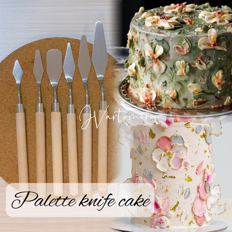 

PISAU PALETTE Knife Cake Pallet Lukis