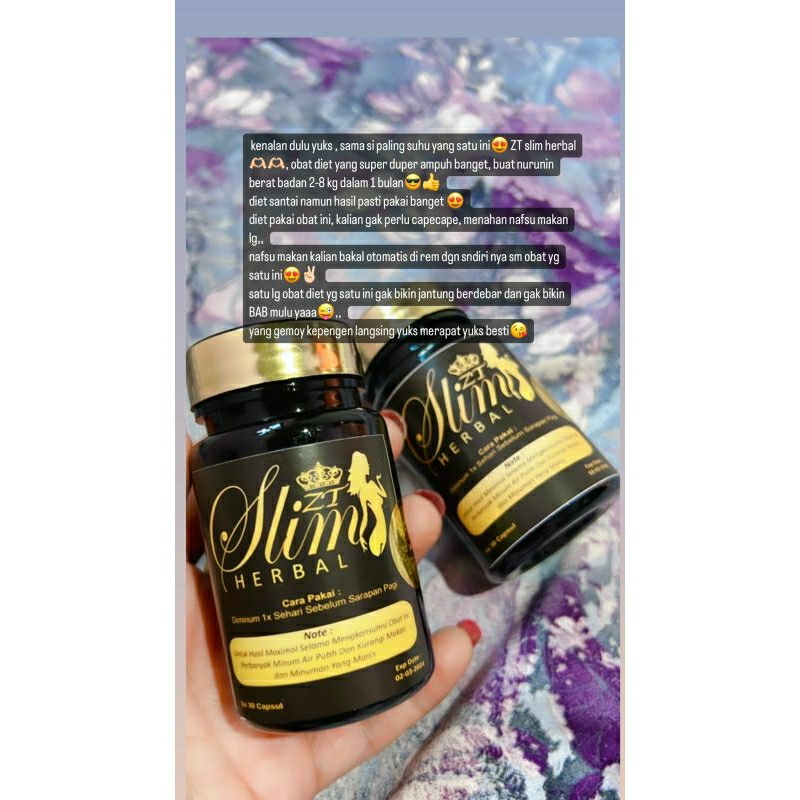 Herbal Slim by ZT (free jamu ZT/ZT cola)