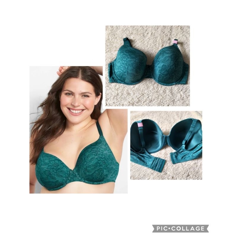 Bra T-shirt Big Branded by  Cacique - 34F, 38DDD,40DDD,42DD