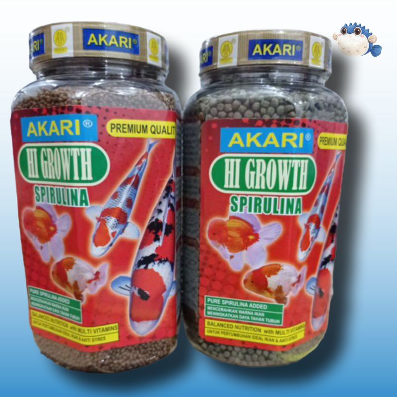 Makanan ikan koi koki AKARI AA HI GROWTH 350GR