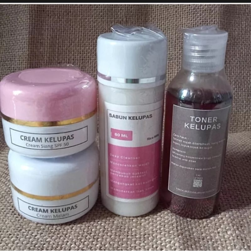 PAKET LENGKAP CREAM KELUPAS √ SIANG PINK