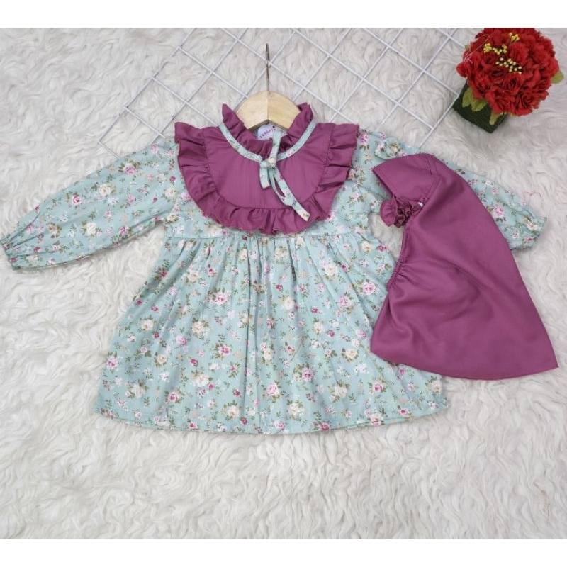 Baju muslim anak baji gamis anak perempuan gamis bayi perempuan gamis baby