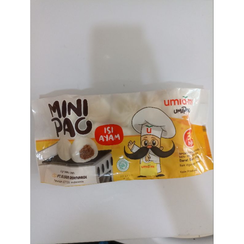 

umiami Minipao rasa ayam bapau isi ayam 480gr