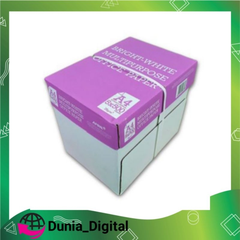 

Kertas Fotocopy Print HVS A4 BMO 75 gr Box Dus