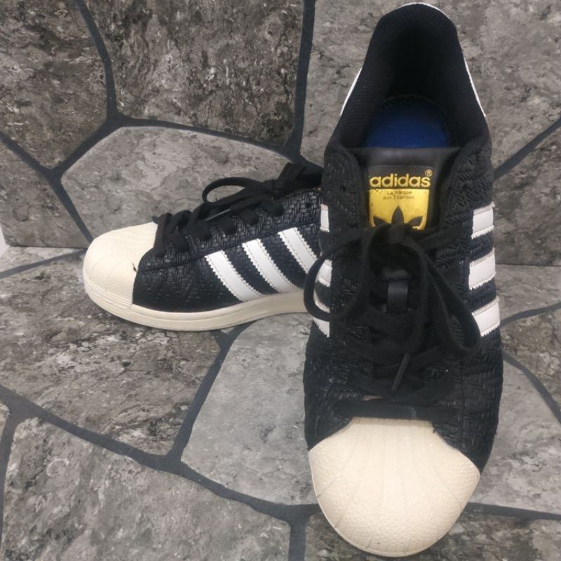 ADIDAS SUPERSTAR ART CP9758 BW / ADIDAS SUPERSTAR BLACK
