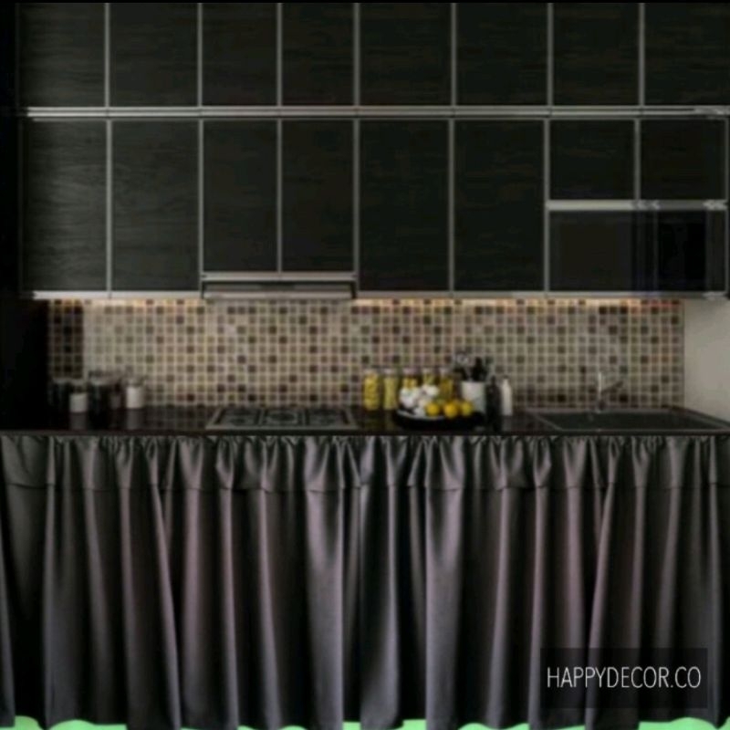 GORDEN KOLONG DAPUR POLOS Grade A TINGGI 50,60,70,75,80,85 MINIMALIS MODERN AESTHETIC MOTIF KOREAN POLOS PREMIUM MURAH