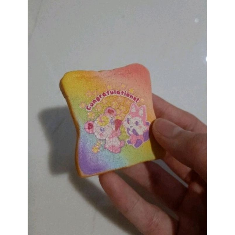 ibloom rainbow toast preloved