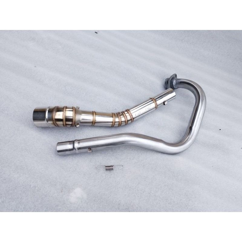 Leher header knalpot racing jupiter mx 135 jupiter MX king inlet 50mm
