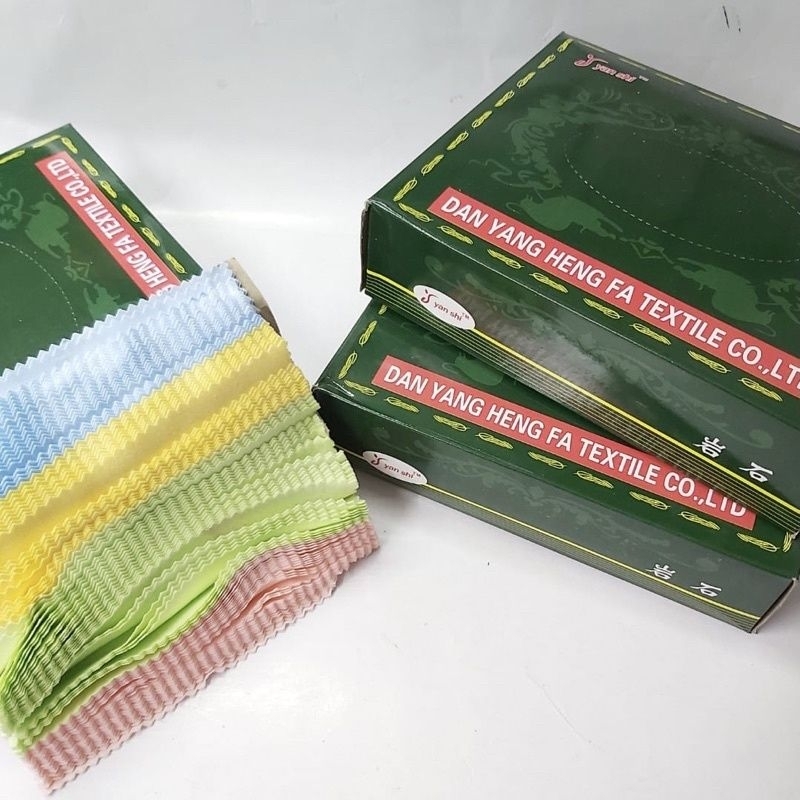 Lap Pembersih Kacamata good quality / Lap Hijau 1 BOX