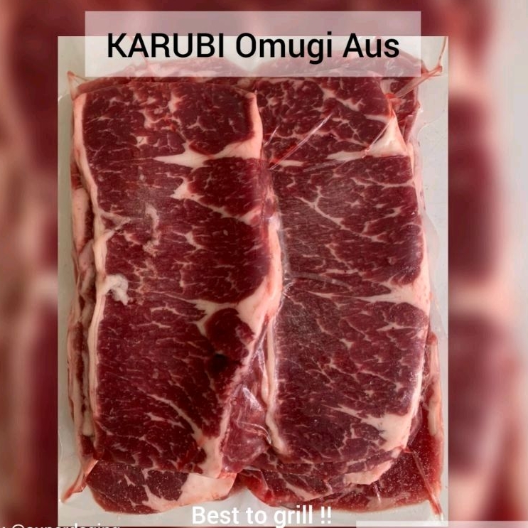 

Karubi Omugi Aus 500 gr - Karubi boneless korean BBQ Grill