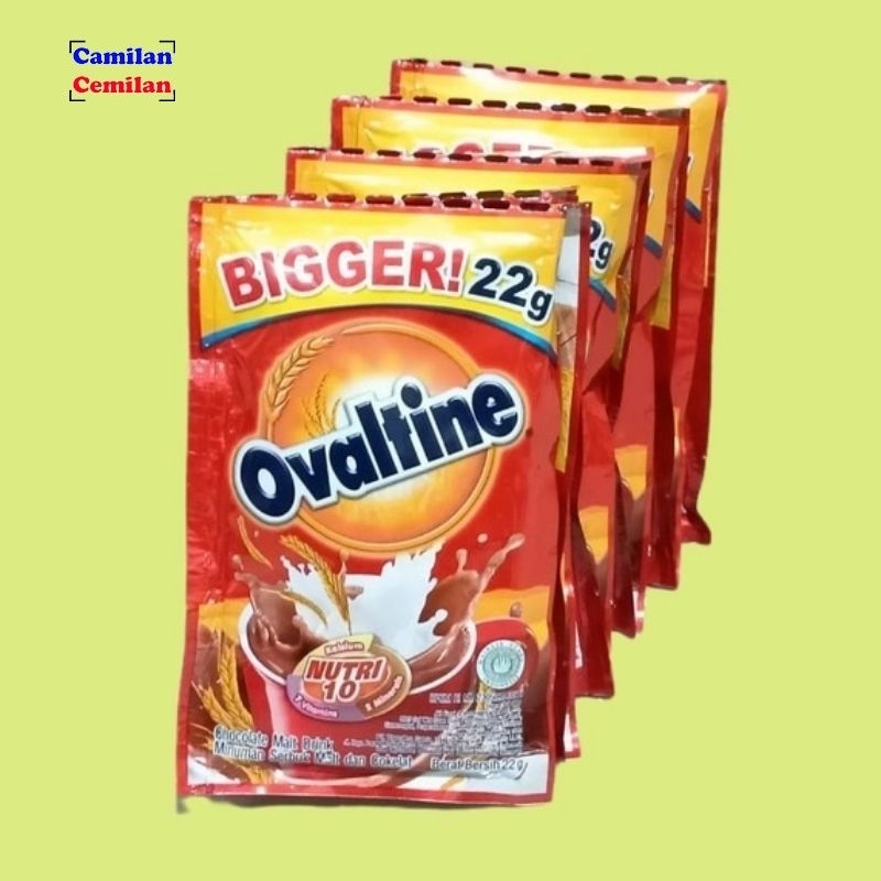 

Ovaltine classic sachet 22 g Per renceng 10 Pcs