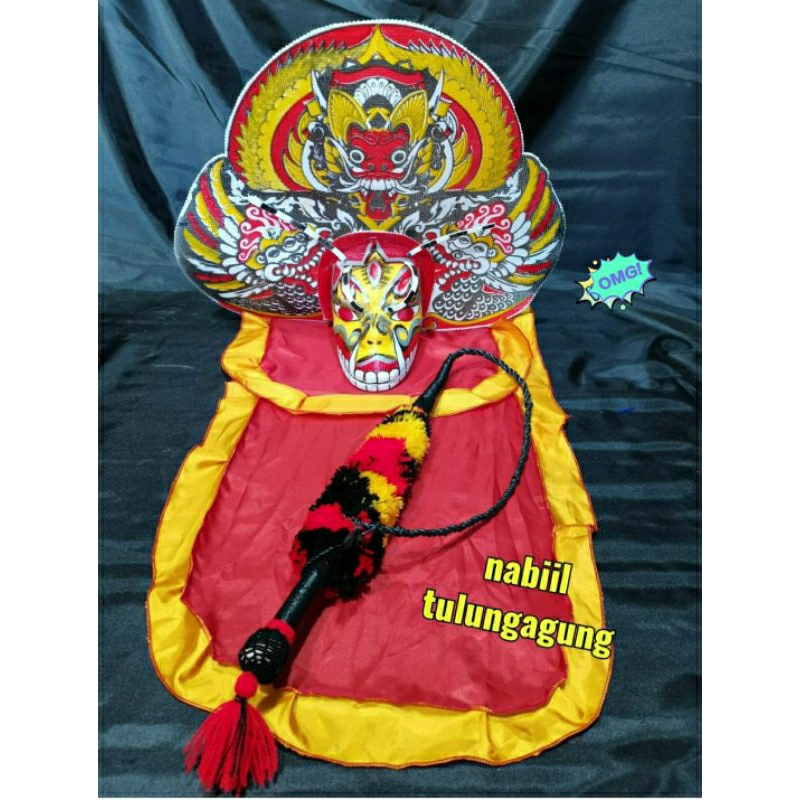 barongan devil cambuk bopo pecut pawang