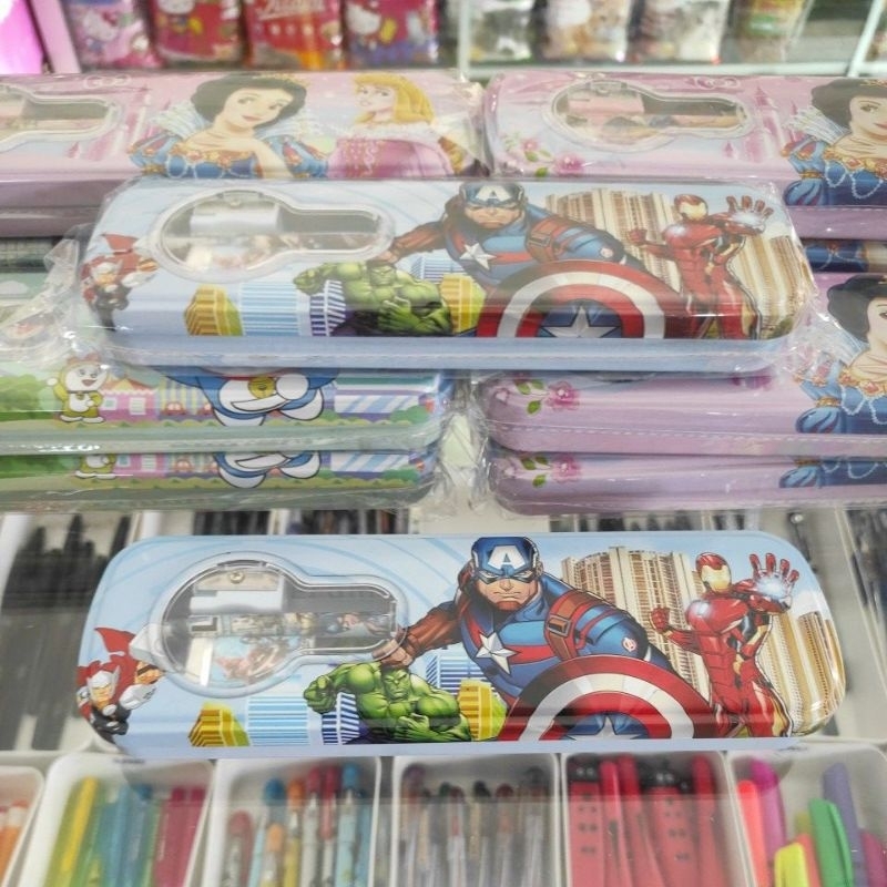 

Tepak pensil 2susun CAPTAIN AMERIKA fullset