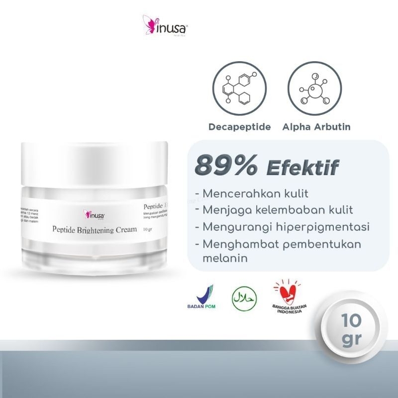 Peptide Brightening Cream Melasma Cream by Inusa