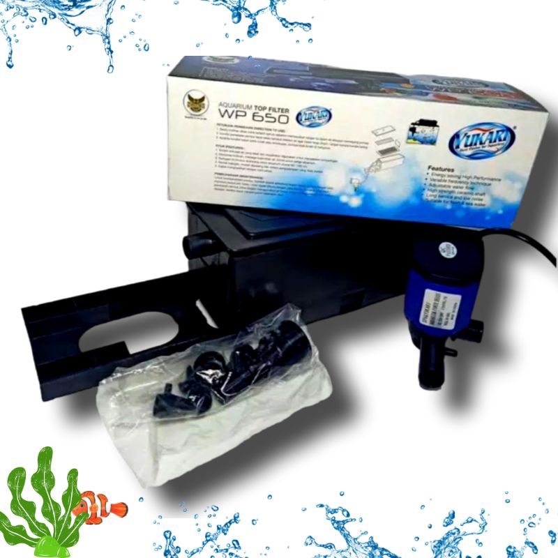 PROMO MURAH Pompa box filter aquarium YUKARI  WP 650