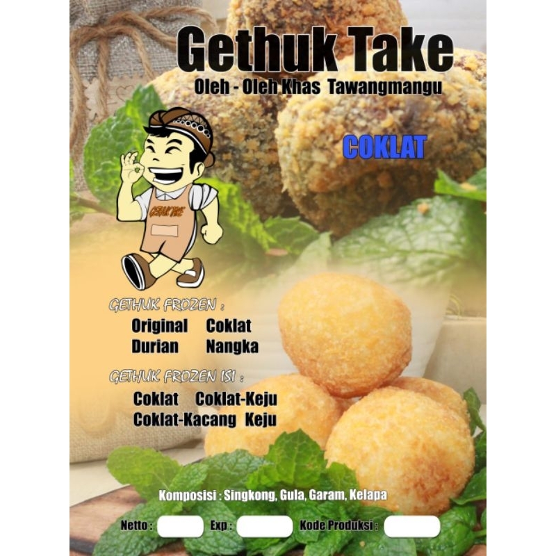 Lukchup_Oiyen Gethuk Take Tawangmangu/ Gethuk Frozen/Gethuk Crispy