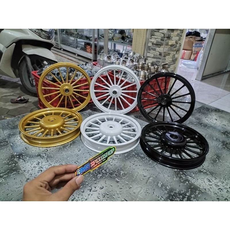 VELG VROSSI ANDROMEDA ANDONG PALANG 16 PNP VARIO 125/150 OLD/NEW,BEAT,SCOPY،VARIO 110,SPACY DLL