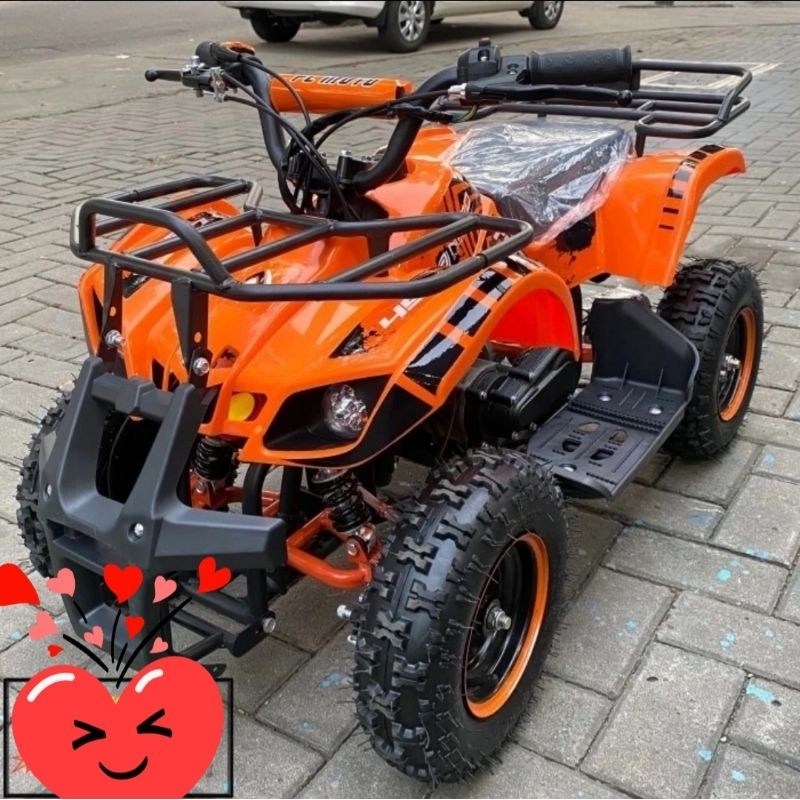 Motor Bensin/ motor aki LENKA ATV Touring 50cc PC MOTO ATV Double Starter 50cc Mainan anak