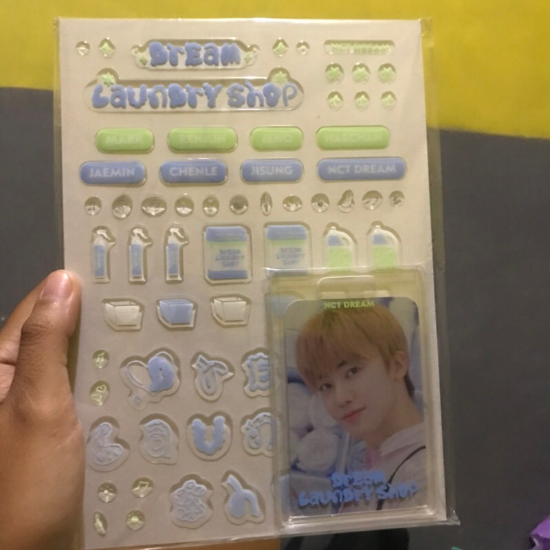 READY PC JAEMIN EPOXY CARD HOLDER DREAM LAUNDRY SEALED
