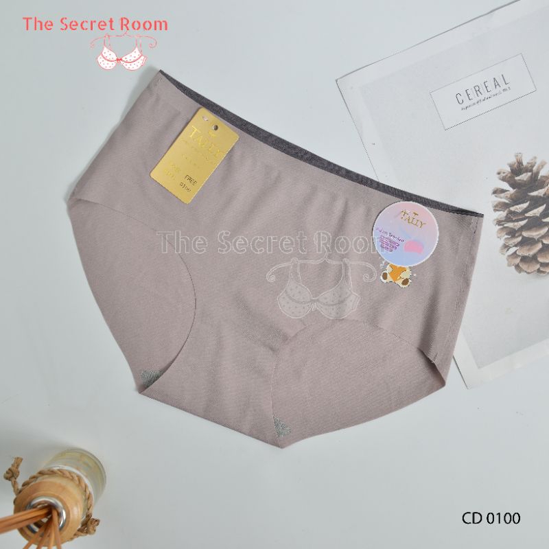TALLY CD CELANA DALAM REMAJA/DEWASA 0100 I FIT L I BAHAN SEAMLESS I FREE SIZE