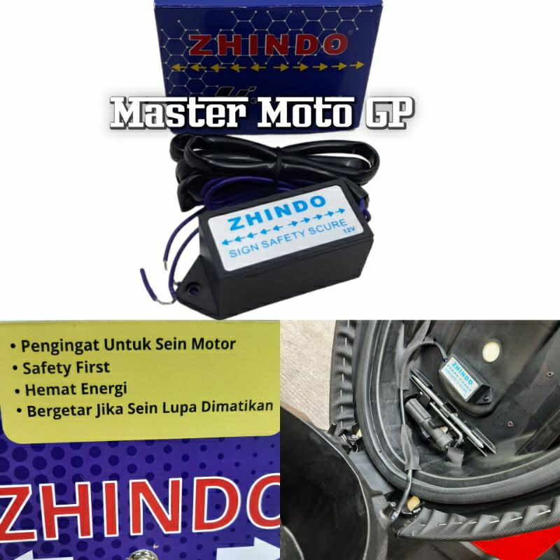 adaptour Pengingat untuk sen sein motor modul pengingat sen motor Zhindo relay sen pengingat relay sen getar semua motor fazzio nmax adv mio vario beat aerox lexi fino genio scoopy