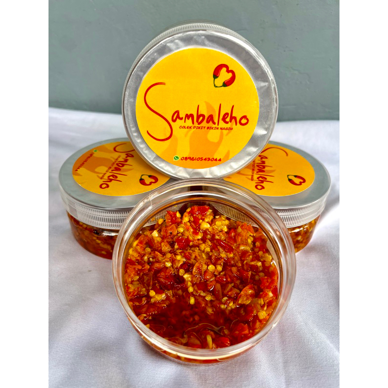 

SAMBALEHO SAMBAL PEDAS GURIH GEPREK SAMBAL IJO KEMASAN