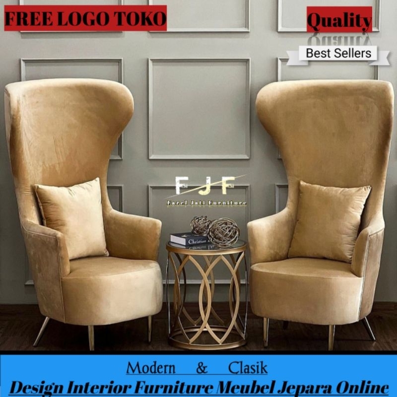 Lelaxing Sofa Chair Set Kursi Tamu Sofa Santai