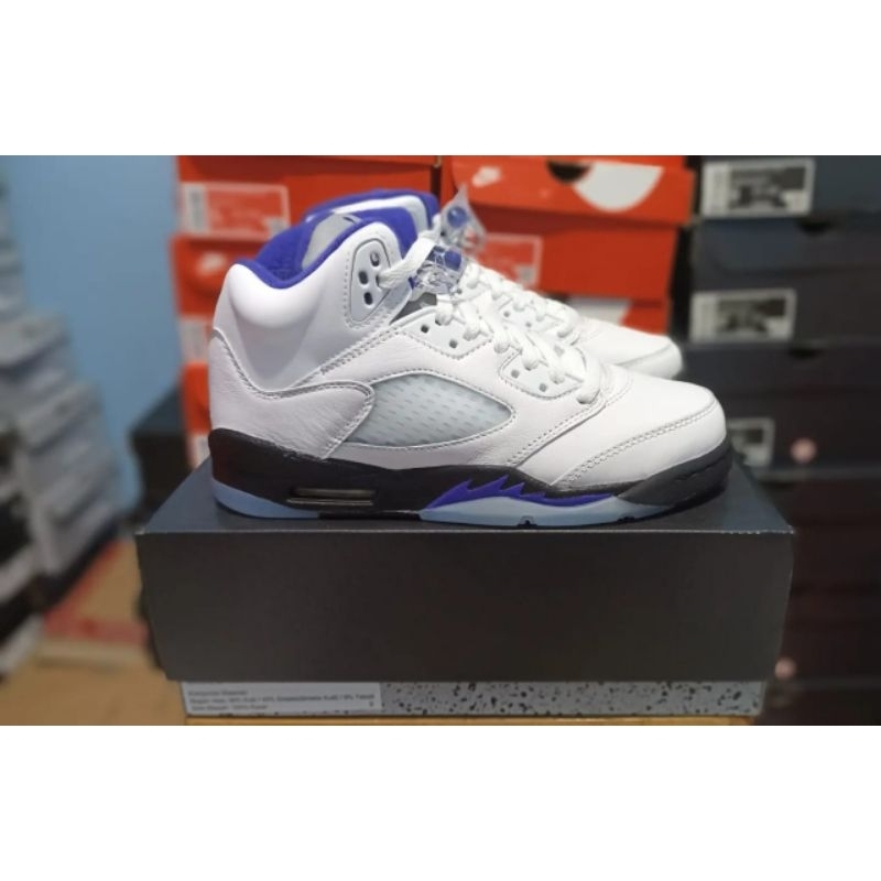 NIKE JORDAN 5 RETRO CONCORD ORIGINAL 100% BNIB RESMI