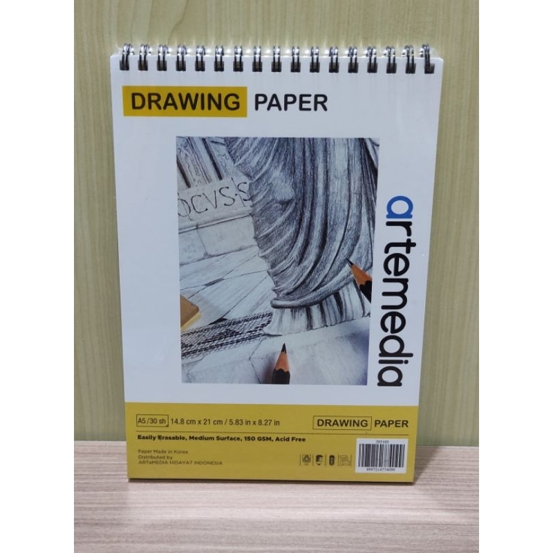 

Drawing book a5 artemedia 30sheet