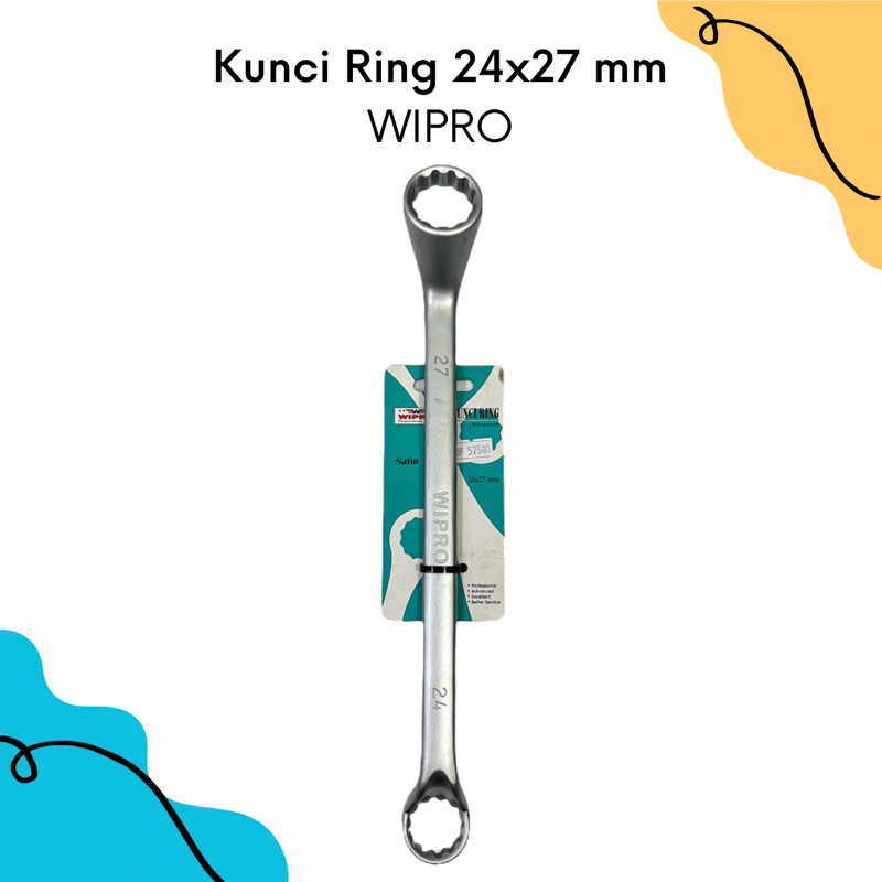 Wipro Kunci Ring 24x27mm | Kunci Ring Wipro 24x27mm | Kunci Ring 24x27mm | Kunci Ring Murah