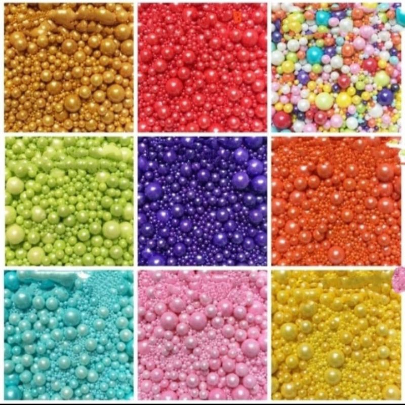 

20gr Sprinkle Mix Sized, Sprinkle Mix Ukuran, Sprinkle Mix Size, Trimit Kue Warna Mix Size
