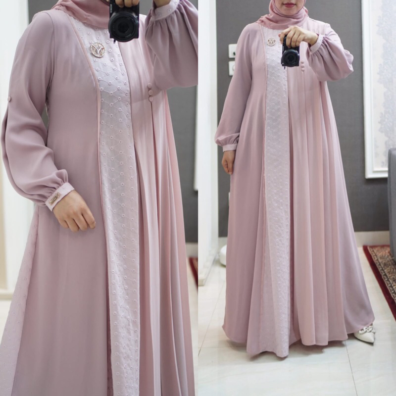 Pakaian Wanita Gamis Gya Dress By Amori