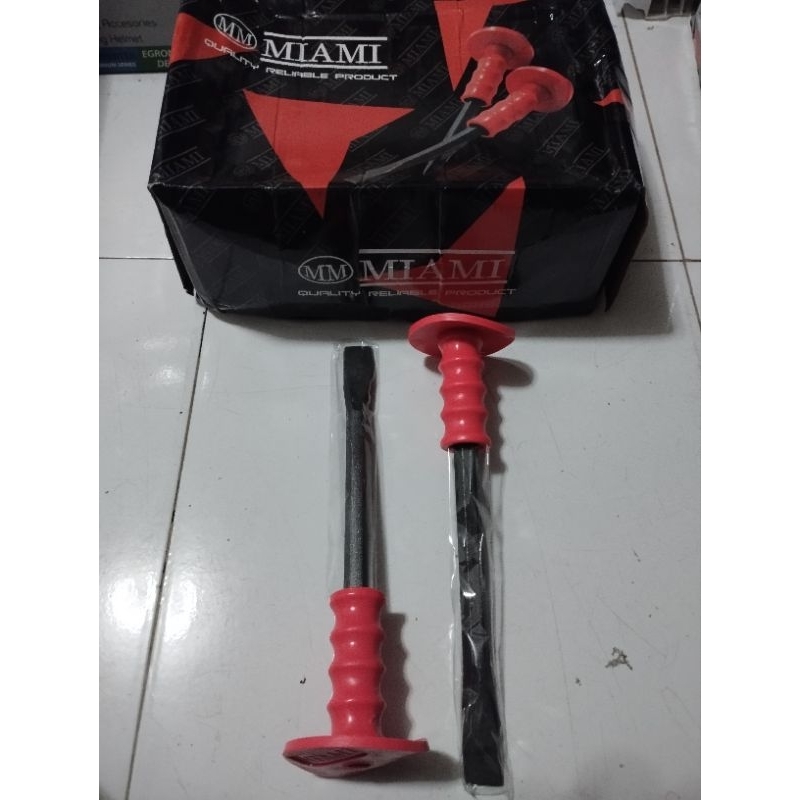 Pahat beton 12inch MIAMI/Betel Beton topi 1inch MIAMI