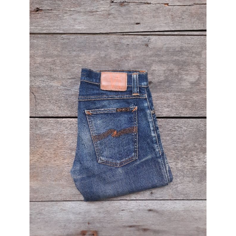 nudie jeans skinny cropped size fit 30 second preloved