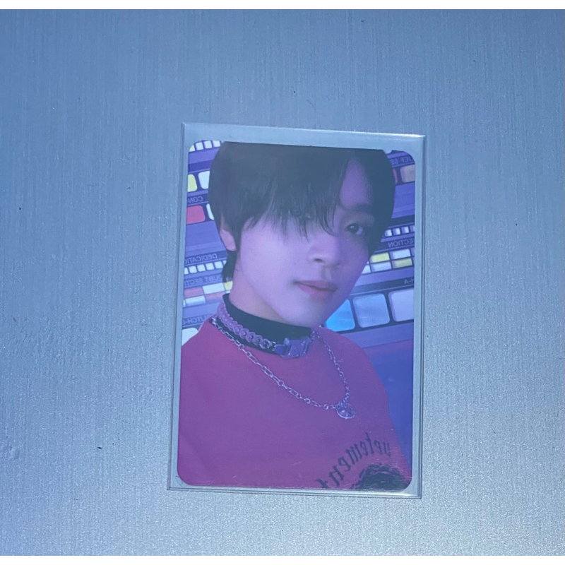 Photocard Haechan selca glitch mode