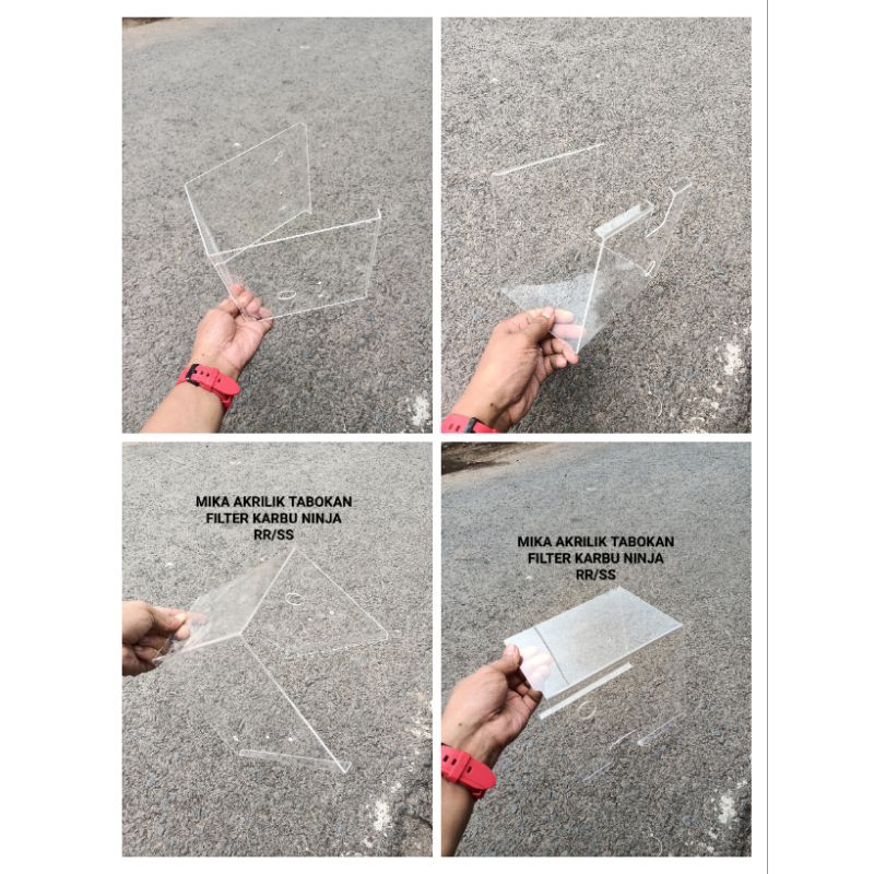 MIKA AKRILIK TABOKAN FILTER KARBURATOR NINJA RR/SS