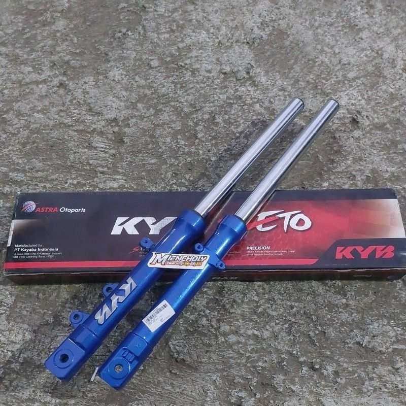 SHOCK DEPAN KYB ZETO YAMAHA VIXION OLD NEW COCOK UNTUK HONDA HEREX ORIGINAL KYB ZETO