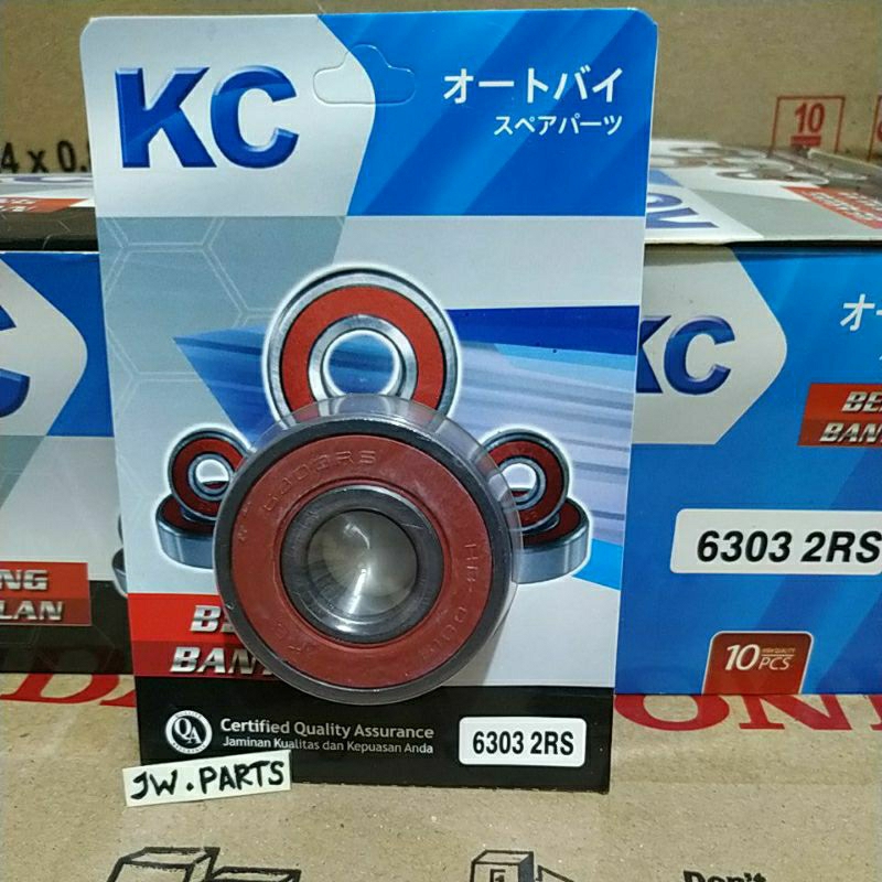 bearing laher kelahar roda rasio 6303 - 2RS KC