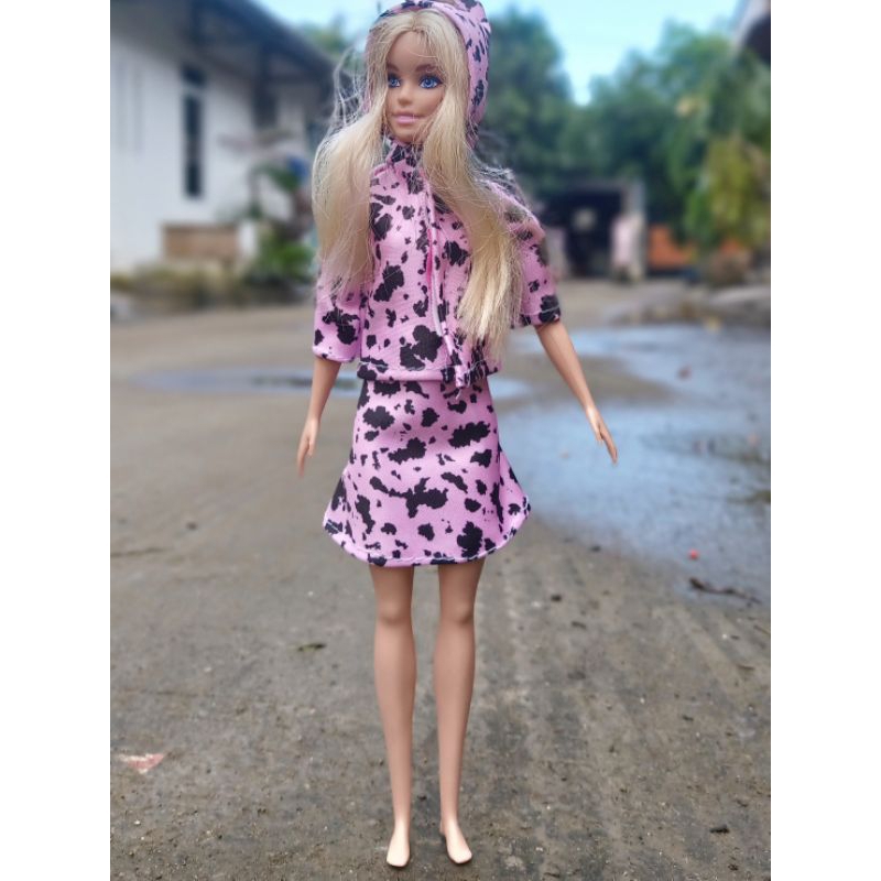 minidress boneka barbi Hoodie