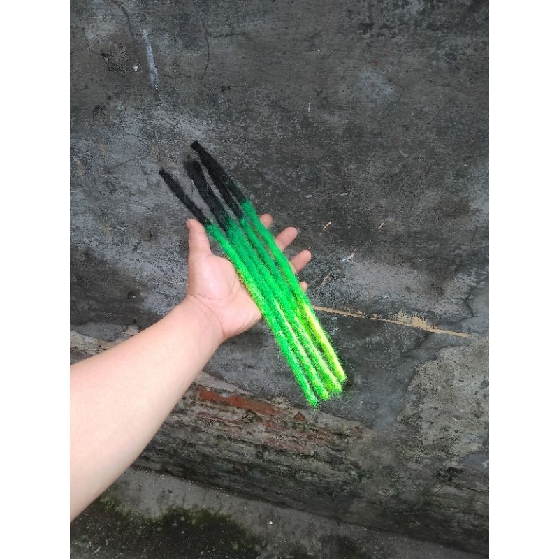 rambut gimbal Gradasi.3 warna