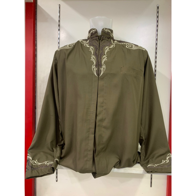 Koko tangan panjang bordir Khottob