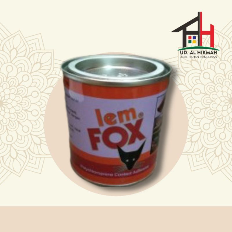 

LEM FOX KALENG MERAH LEM KUNING KALENG 185 GRAM / 185GR