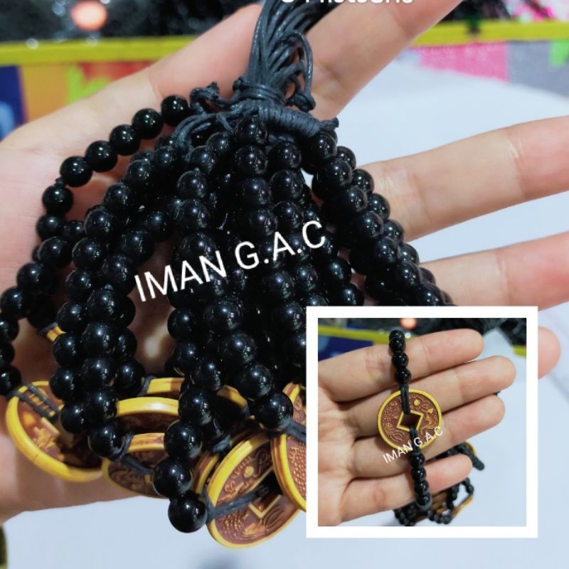 grosir gelang batu limbad ring isi 12pcs harga lusinan/gelang limbat ring koin