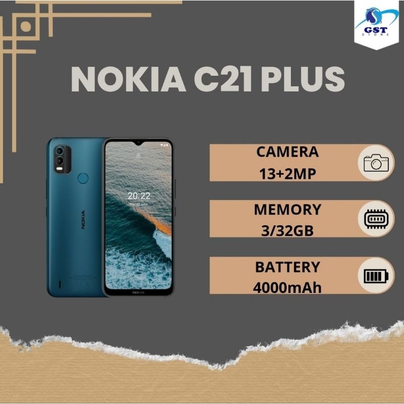HP NOKIA C21 PLUS 3/32 GARANSI RESMI TAM