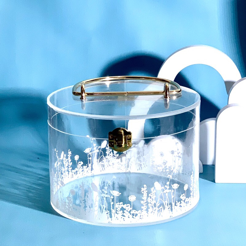 Tas akrilik lebaran hampers lebaran hampers ramadhan hampers eid mubarak tas box lebaran tas acrylic